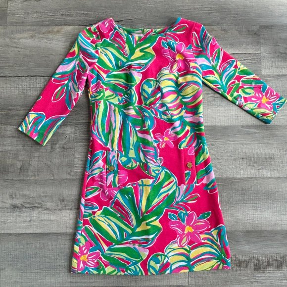 Lilly Pulitzer Multicolor Charlene Jungle Tumble Shift Dress (size S) - Picture 8 of 13